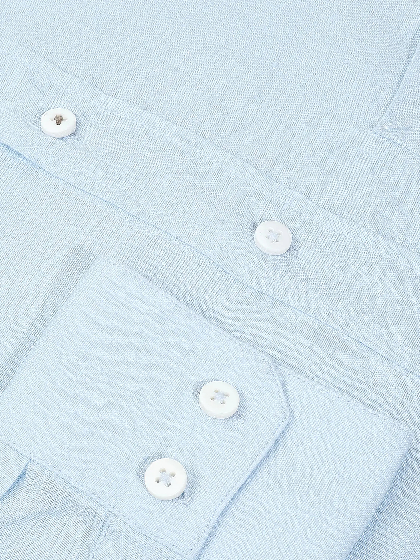 WEBER&WEBER SARTORIA | Leinenhemd Slim Fit | hellblau